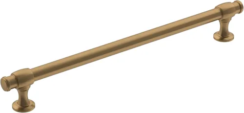 Vista 10 de Amerock Mango de gabinete Bronce champán 3-3/4 pulgadas (96 mm) de centro a centro Winsome paquete de 1 unidad Tirador de cajón Manija