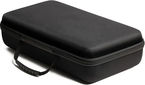 Vista 3 de Caja de almacenamiento de 10 ranuras para relojes, bolsa de viaje para relojes dura con almohada suave, organizador de exhibición de relojes, apto