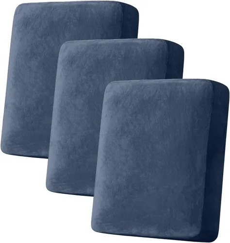 Vista 16 de Funda para Sofá de Terciopelo Elástico Funda de Cojín de Sofá 1 Pieza - Funda Elástica Lavable para Asiento o Respaldo, Fundas de Asiento para Sofás