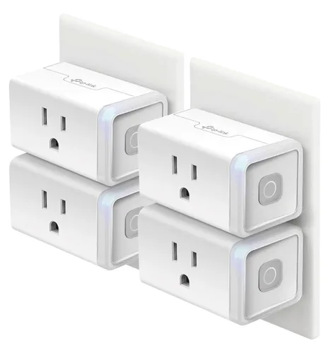Vista 14 de Kasa Smart Enchufe inteligente, compatible con Matter, monitoreo de energía, diseño compacto, 15A/1800W máx., configuración súper fácil, funciona