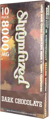 Vista 3 de Shrumfuzed Shrumfuzed - Gomitas nootrópicas patentadas de 8000 mg - Mezcla de hongos nootrópicos de melena de león, reishi, chaga y cordycep
