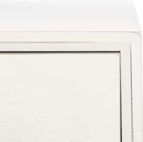 Vista 5 de Safavieh Home Collection - Escritorio Remy con 1 cajón, color blanco envejecido Blanco gastado