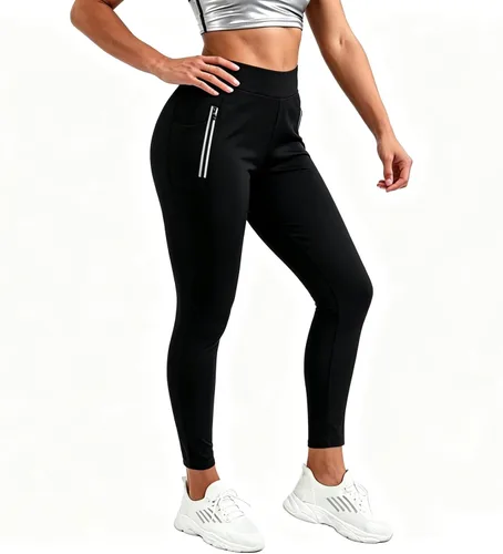 Vista 5 de Traje de sauna, chaqueta moldeadora de cuerpo de sudor caliente, entrenador de cintura, manga larga, con cremallera, camiseta de entrenamiento