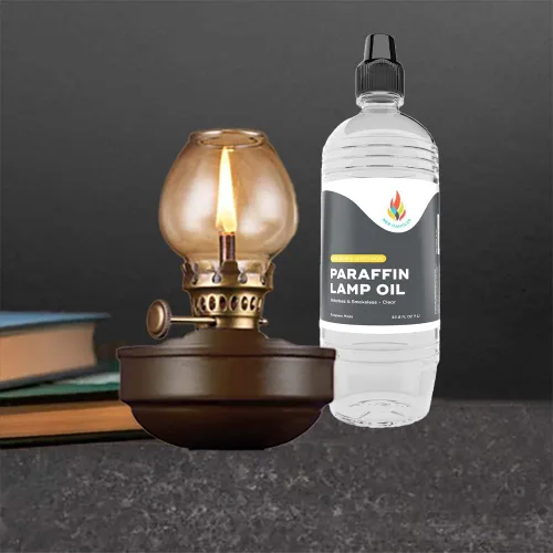 Vista 2 de The Dreidel Company Aceite líquido para lámpara de parafina, 1 litro, sin humo, inodoro, combustible ultra limpio para uso en interiores