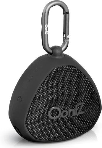 Vista 11 de Oontz - Altavoz Bluetooth portátil Angle 3 mejorado 5.0-10W de sonido, batería de 14 horas, rango inalámbrico de 100 pies, resistente al agua IPX5