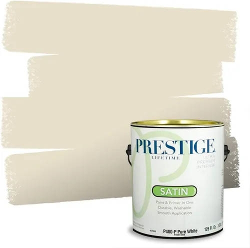 Vista 102 de Pintura 2 en 1, para primera mano y para exterior, de Prestige Paints, E100-P-871BM