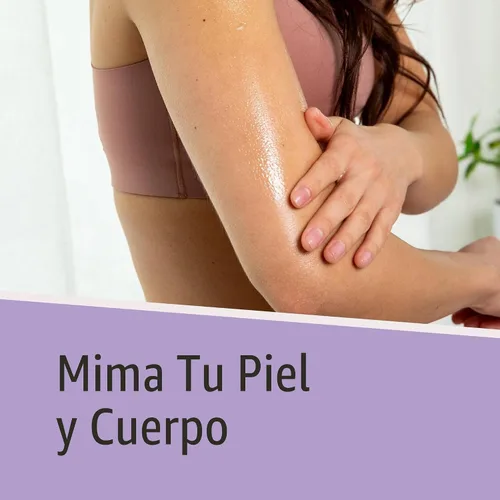 Vista 5 de Aceite de masaje sensual de lavanda con colágeno y células madre, terapia de ajuste de la piel para glúteos, muslos y abdomen, aceite anticelulítico