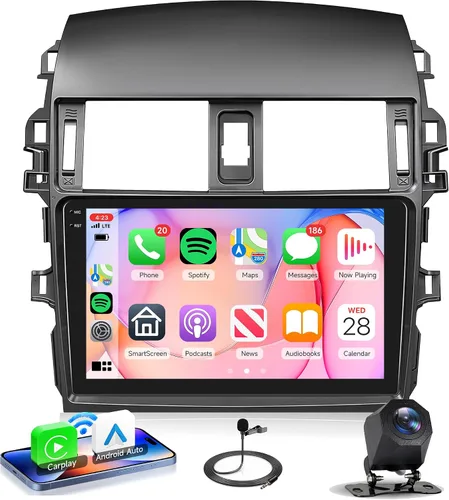 Vista 11 de Radio de coche Carplay 2G+64G para Toyota Corolla 2009 2010 2011 2012 2013, Rimoody estéreo de coche Android Android auto GPS WiFi pantalla táctil