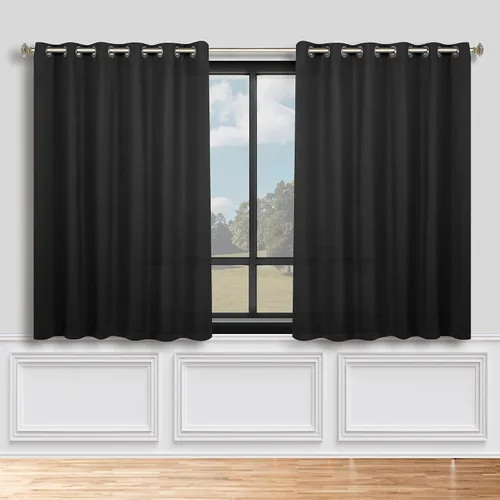 Vista 86 de Superior Cortinas Opacas, Oscurecimiento de Habitación, Dormitorio, Cortinas, Cocina, Acentos de Ventana de Sala de Estar, Bloqueo Solar, Térmico
