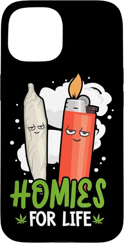 Vista 6 de Homies for Life Marijuana Weed Cannabis 420 - Carcasa para iPhone 17
