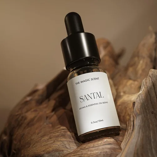 Vista 8 de Aceite Difusor Santal de The Magic Scent - Fragancia - Frío y Ultrasónico - Aceite Esencial de Sándalo - Aceites Difusores de Aromas para el Hogar