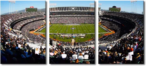 Vista 11 de TUMOVO MetLife Stadium - Decoración de pared de Nueva York, 3 piezas, lienzo, arte de pared para decoración del hogar, juegos de fútbol americano