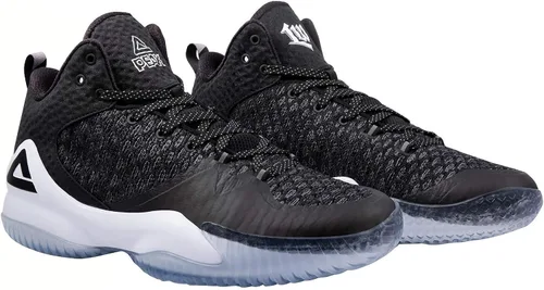 Vista 5 de PEAK - Zapato deportivo alto de baloncesto para hombre, Lou Williams Streetball Master, transpirables, antideslizantes, acolchados, para exteriores