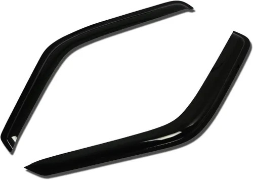 Vista 23 de Auto Dynasty 2 piezas viseras de ventana con cinta adhesiva protector de lluvia compatible con Dodge Stratus Chrysler Sebring 2001-2005 Cupé de 2