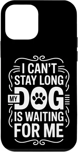 Vista 16 de I Cant Stay Long My Dog is Waiting for Me Pet Parent Case for iPhone 16