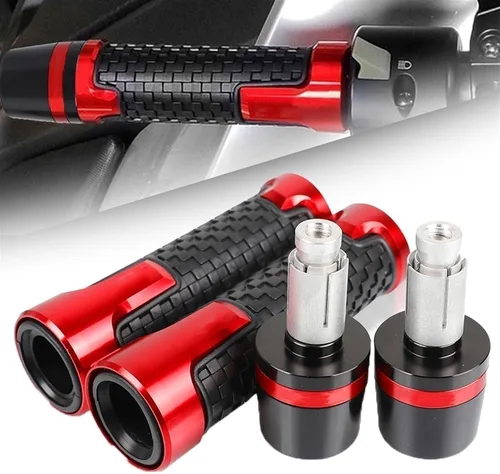 Vista 3 de DOUKI Para Y&AMAHA YZF R1 R6 FZ6 FZ1 FZ8 XJ6 MT09 MT07 XJR400 Accesorios de motocicleta Manillar Agarres Manillar Manillar Extremos de la barra 7/8