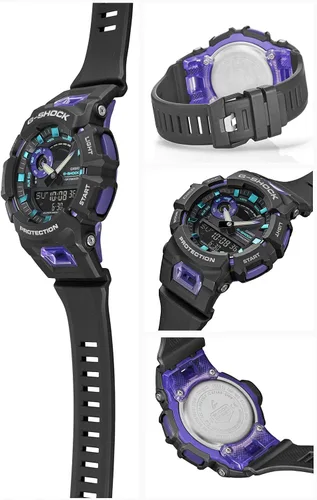 Vista 2 de Casio Reloj G-Shock Step Count Bluetooth equipado GBA-900-1A6JF para hombre, color negro