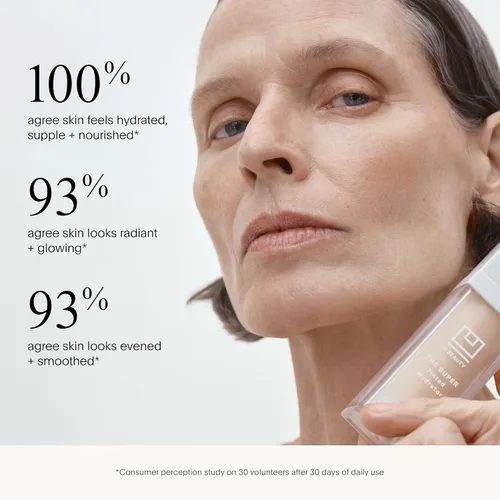 Vista 4 de U Beauty El Súper Hidratador con Tinte Ácido Hialurónico Crema Hidratante - Hidratador de Piel de Mega-Dosis para una Piel Más Suave, Lisa