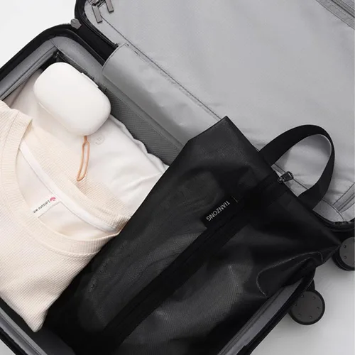 Vista 8 de TOPFIY - Bolsas para zapatos de golf adecuadas para deportes, golf, viajes, uso diario, viajes, con cremallera, almacenamiento plegable
