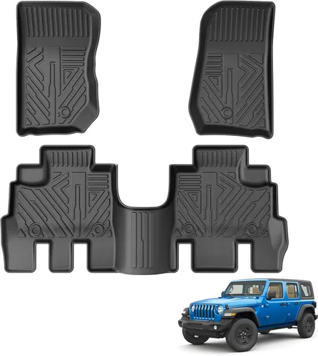 Vista 49 de Powerty Alfombrillas para Jeep Grand Cherokee L 2021-2025 (solo reposabrazos central de 6 plazas sin segunda fila), accesorios de revestimiento
