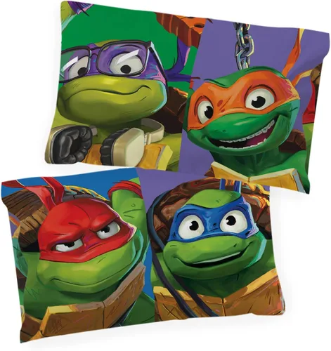 Vista 18 de Jay Franco Marvel Miles Morales Gamerverse Be Greater 1 funda de almohada reversible individual – Ropa de cama infantil súper suave de doble cara