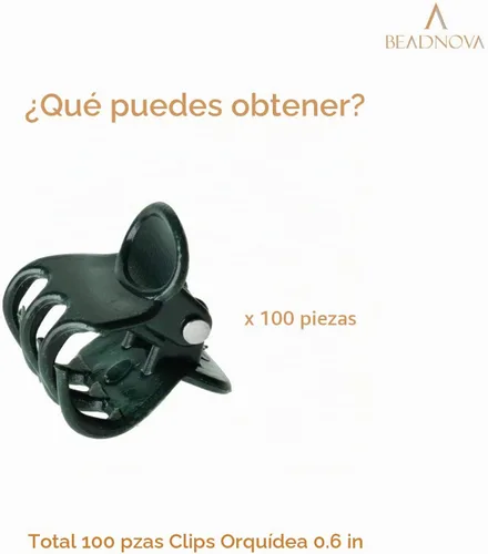 Vista 2 de BEADNOVA Clips para plantas, 100 clips de soporte para orquídeas y vides 100PCS