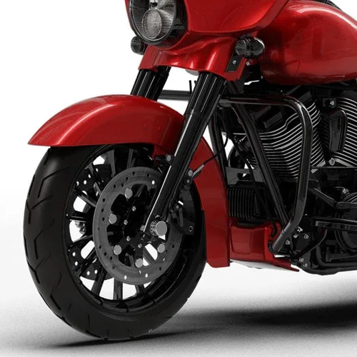 Vista 34 de HR3 Guardabarros delantero de whisky ámbar a juego compatible con Street Glide FLHX 2014 y Road Glide FLTRX 2016 (reemplazo para OEM)