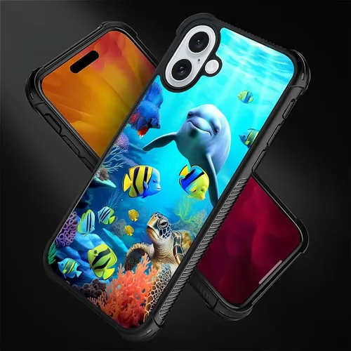 Vista 139 de Funda compatible con iPhone 15, diseño de elefantes africanos, diseño increíble a prueba de golpes, antiarañazos, carcasa trasera de policarbonato