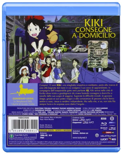 Vista 2 de kiki - consegne a domicilio (blu-ray) blu_ray Italian Import
