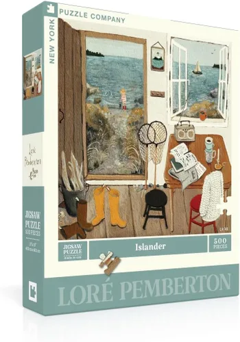 Vista 7 de New York Puzzle Company - Loré Pemberton At Brambly Hedge - Rompecabezas de 500 piezas para noches de juego familiares por Loré Pemberton