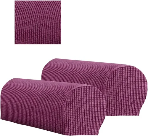 Vista 14 de 2 fundas de poliéster para reposabrazos de sofá, funda para sillón, fundas antipolvo, protector de muebles suave y cómodo para sofá, silla reclinable
