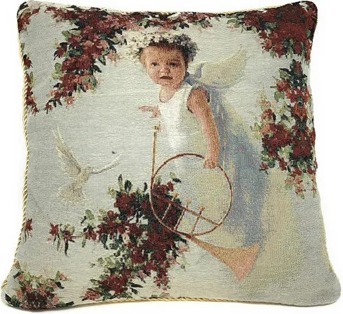 Vista 42 de Tache Home Fashion Funda de almohada 16 x 16 Down The Chimney