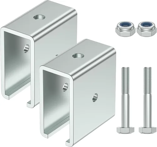 Vista 11 de SKTREX Conector de canal de puntal extendido para montaje en canal de puntal de 1-5/8" de ancho y 1-5/8" de altura