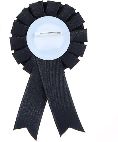 Vista 3 de Cinta de satén con texto en inglés "It's My Birthday", pin de hojalata de tela de satén para mujeres, hombres, niñas y niños, broche con diseño