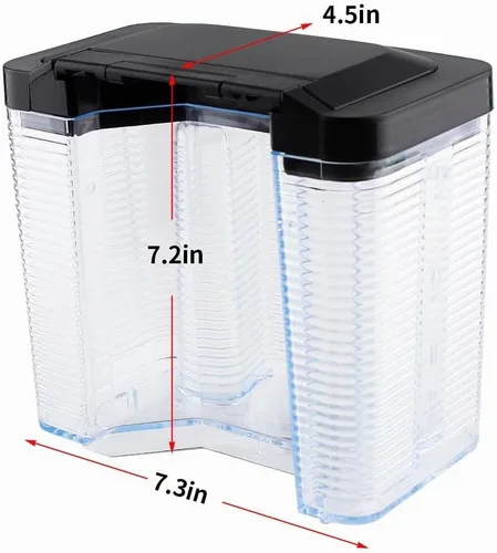 Vista 2 de Depósito de agua de repuesto con tapa, compatible con cafetera NINJA CM305 CM401
