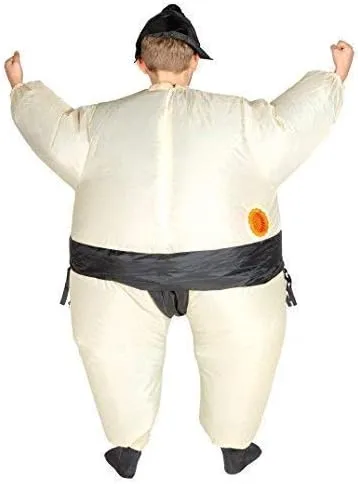 Vista 3 de Bodysocks Disfraz inflable de luchador sumo