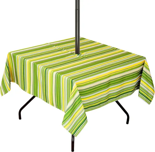 Vista 48 de Poise3EHome - Mantel impermeable antiderrames para exteriores e interiores, para camping, picnic, té de la tarde, asados, flores