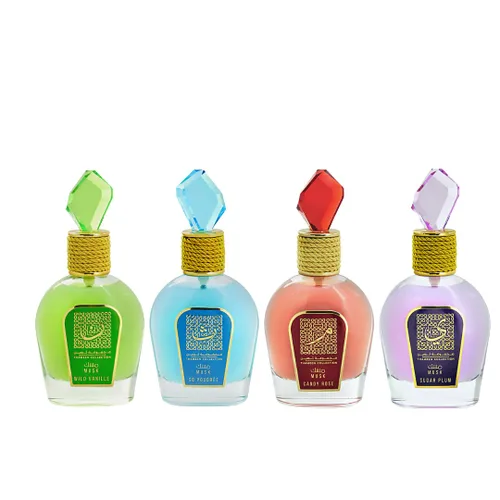 Vista 5 de Lattafa Thameen Collection Musk Sugar Plum Eau de Parfum en espray para mujer, 3.4 onzas