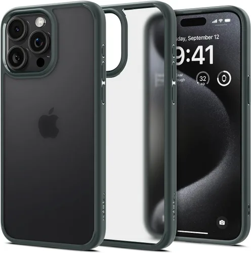 Vista 102 de Spigen Funda para iPhone 12 Mini, ultra híbrida, sin anillo magnético, antiamarilleo, transparente
