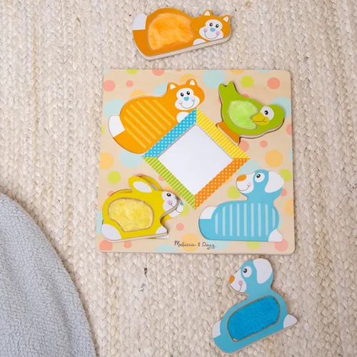 Vista 9 de Melissa & Doug First Play - rompecabezas de madera, Estándar, Multicolor