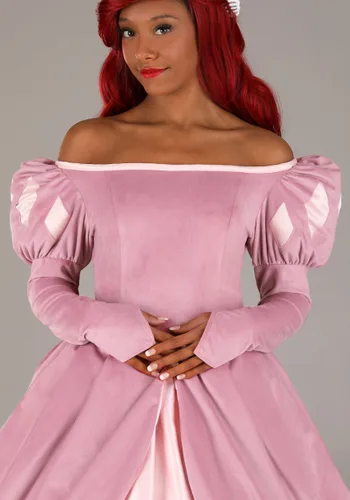 Vista 8 de Disfraz de Vestido Rosa de La Sirenita Ariel para Mujer de Disney Multicolor