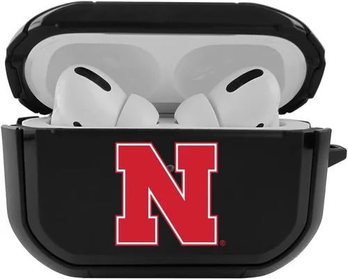 Vista 9 de Funda negra duradera para Apple AirPods Pro (1ª/2ª generación) con mosquetón - Alabama Crimson Tide