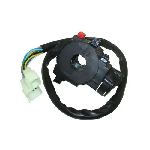 Vista 6 de Conjunto de interruptor de control de mango de 12 cables de 5 funciones con palanca de estrangulador para cuatrimoto chino de 4 ruedas ATV 110cc