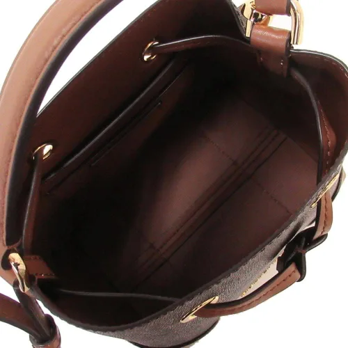 Vista 3 de Michael Kors XS Suri - Mini cubo cruzado con cordón para el hombro, 35F2GM9M1B PVC