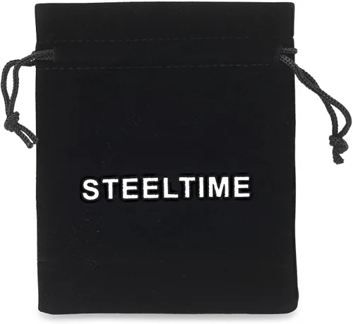 Vista 7 de Steeltime - Escapulario de San Benito (18 quilates) chapado en oro de 18 quilates