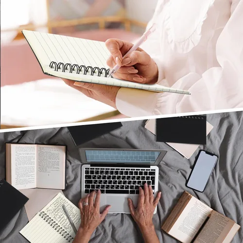 Vista 6 de Jutom 2 cuadernos pequeños en espiral, blocs de notas de 3 x 5 pulgadas, cuadernos de bolsillo pequeños a granel, mini bloc de notas con páginas