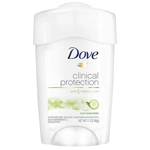 Vista 15 de Dove Clinical + Care Clinical Protection Antitranspirant Cool Essentials con suero nutritivo 96 horas de protección contra olores 1.7 onzas