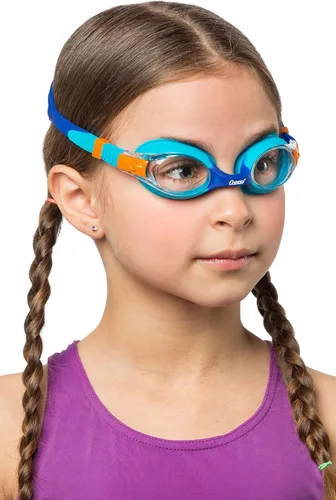 Vista 5 de Cressi Gafas de natación coloridas para niños y niñas de 4 a 8 años de edad, delfín 2.0, estrellas de mar y caballito de mar: diseñadas en Italia