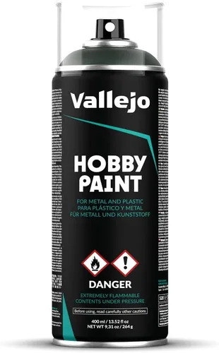 Vista 18 de Vallejo - Pintura en aerosol para afición Fantasy Color Púrpura Alien 400 ml (13.5 fl.oz.) Crea un acabado mate y autonivelante perfecto