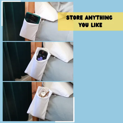 Vista 6 de SnugStop La Cuña Original para Cama Relleno de Espacio Entre Tu Cabecero y Colchón Almohada en Forma de Triángulo Relleno de Cama